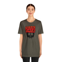 Load image into Gallery viewer, Sound FX HORROR FANATIC Unisex Jersey Short Sleeve Tee