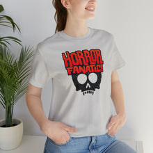 Load image into Gallery viewer, Sound FX HORROR FANATIC Unisex Jersey Short Sleeve Tee