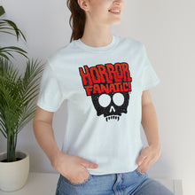 Load image into Gallery viewer, Sound FX HORROR FANATIC Unisex Jersey Short Sleeve Tee