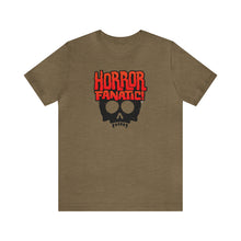 Load image into Gallery viewer, Sound FX HORROR FANATIC Unisex Jersey Short Sleeve Tee