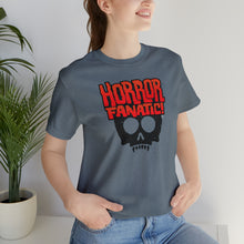 Load image into Gallery viewer, Sound FX HORROR FANATIC Unisex Jersey Short Sleeve Tee