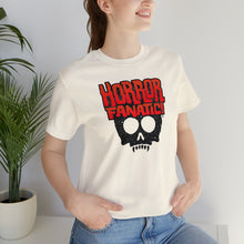 Load image into Gallery viewer, Sound FX HORROR FANATIC Unisex Jersey Short Sleeve Tee