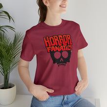 Load image into Gallery viewer, Sound FX HORROR FANATIC Unisex Jersey Short Sleeve Tee