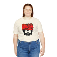 Load image into Gallery viewer, Sound FX HORROR FANATIC Unisex Jersey Short Sleeve Tee