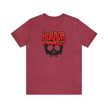 Load image into Gallery viewer, Sound FX HORROR FANATIC Unisex Jersey Short Sleeve Tee