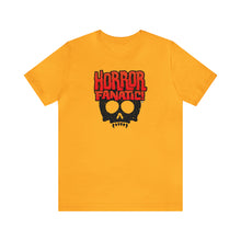 Load image into Gallery viewer, Sound FX HORROR FANATIC Unisex Jersey Short Sleeve Tee