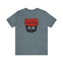 Load image into Gallery viewer, Sound FX HORROR FANATIC Unisex Jersey Short Sleeve Tee
