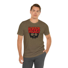 Load image into Gallery viewer, Sound FX HORROR FANATIC Unisex Jersey Short Sleeve Tee