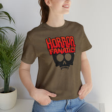 Load image into Gallery viewer, Sound FX HORROR FANATIC Unisex Jersey Short Sleeve Tee