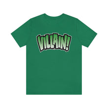 Load image into Gallery viewer, SoundFX VILLAIN! Unisex Jersey Short Sleeve Tee