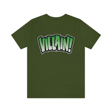 Load image into Gallery viewer, SoundFX VILLAIN! Unisex Jersey Short Sleeve Tee