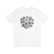Load image into Gallery viewer, SoundFX COMIC PRICES Variant Unisex Jersey Short Sleeve Tee