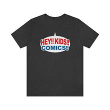 Load image into Gallery viewer, SoundFX HEY!! KIDS!! COMICS!! Unisex Jersey Short Sleeve Tee