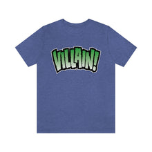 Load image into Gallery viewer, SoundFX VILLAIN! Unisex Jersey Short Sleeve Tee