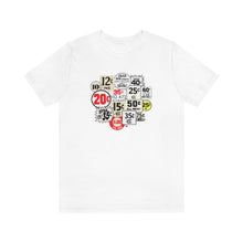 Load image into Gallery viewer, SoundFX COMIC PRICES Unisex Jersey Short Sleeve Tee