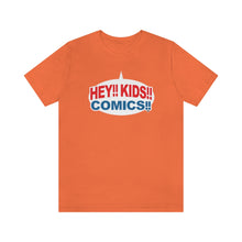 Load image into Gallery viewer, SoundFX HEY!! KIDS!! COMICS!! Unisex Jersey Short Sleeve Tee