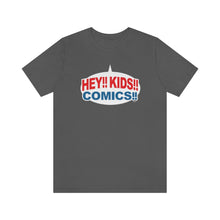 Load image into Gallery viewer, SoundFX HEY!! KIDS!! COMICS!! Unisex Jersey Short Sleeve Tee