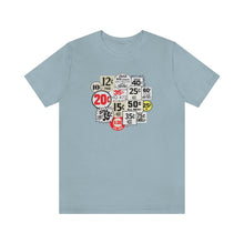 Load image into Gallery viewer, SoundFX COMIC PRICES Unisex Jersey Short Sleeve Tee