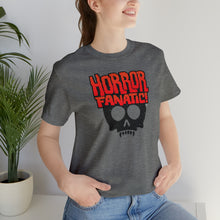 Load image into Gallery viewer, Sound FX HORROR FANATIC Unisex Jersey Short Sleeve Tee

