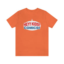 Load image into Gallery viewer, SoundFX HEY!! KIDS!! COMICS!! Unisex Jersey Short Sleeve Tee
